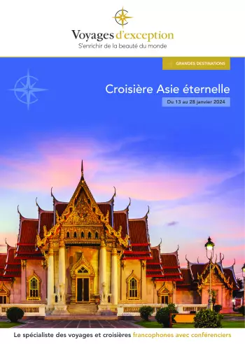 Couverture de la brochure du voyage Croisière en Asie du Sud-Est