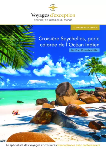 Couverture de la brochure du voyage Croisière Seychelles : itinéraire de rêve de Victoria à Mahé