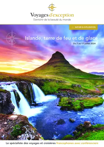 Couverture de la brochure du voyage Croisière en Islande, terre de feu et de glace