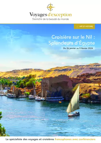 Couverture de la brochure du voyage Croisière sur le Nil & Splendeurs d'Égypte