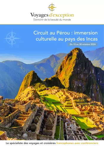 Couverture de la brochure du voyage Circuit au Pérou : immersion culturelle et gastronomique au pays des Incas