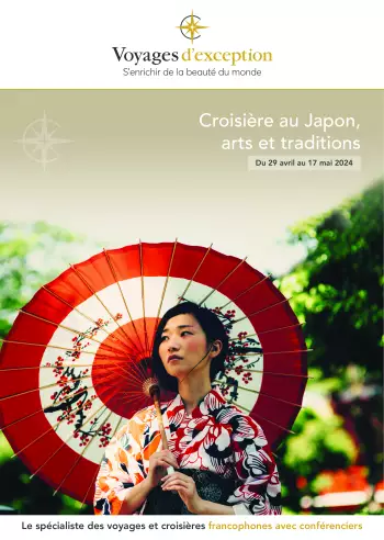Couverture de la brochure du voyage Croisière Le Japon, arts et traditions
