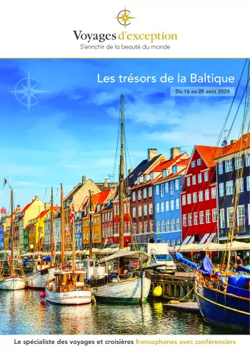 Couverture de la brochure du voyage Trésors de la Baltique en croisière