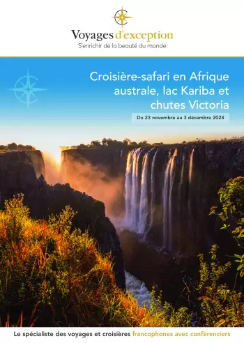 Couverture de la brochure du voyage Croisière & Safari en Afrique Australe, Lac Kariba & Chutes Victoria