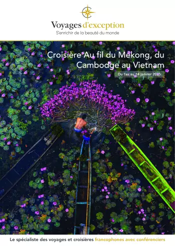 Couverture de la brochure du voyage Croisière Au fil du Mékong, du Cambodge au Vietnam