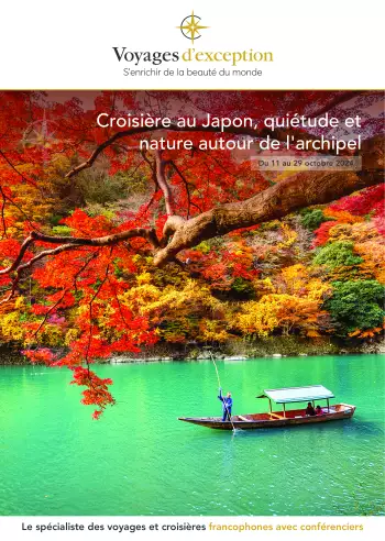 Couverture de la brochure du voyage Croisière Japon et Corée du Sud, quiétude et nature autour de l'archipel