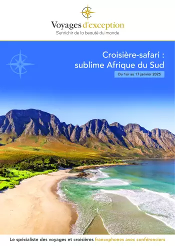 Couverture de la brochure du voyage Croisière-safari : sublime Afrique du Sud