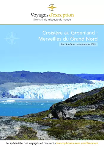Couverture de la brochure du voyage Croisière au Groenland : Merveilles du Grand Nord