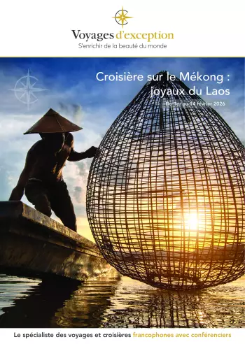 Couverture de la brochure du voyage Joyaux du Laos et du M&eacute;kong en croisi&egrave;re