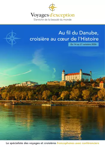 Couverture de la brochure du voyage Au fil du Danube, croisière au cœur de l'Histoire