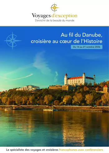 Couverture de la brochure du voyage Au fil du Danube, croisi&egrave;re au c&oelig;ur de l'Histoire