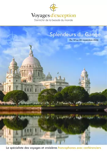 Couverture de la brochure du voyage Au fil du Gange : tr&eacute;sors cach&eacute;s de l'Inde