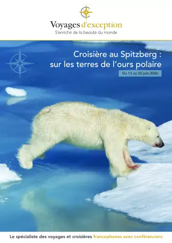 Couverture de la brochure du voyage Croisière au Spitzberg : Sur les terres de l’Ours Polaire