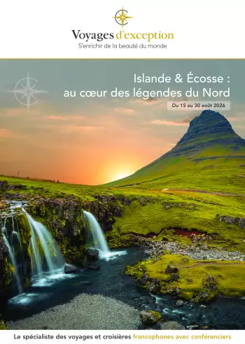 Couverture de la brochure du voyage Islande & &Eacute;cosse : au c&oelig;ur des l&eacute;gendes du Nord