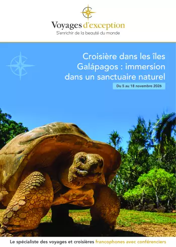 Couverture de la brochure du voyage Croisi&egrave;re dans les &Icirc;les Gal&aacute;pagos : Immersion dans un sanctuaire naturel