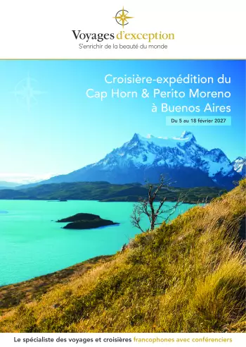 Couverture de la brochure du voyage Croisi&egrave;re-exp&eacute;dition en Patagonie : cap Horn & Perito Moreno
