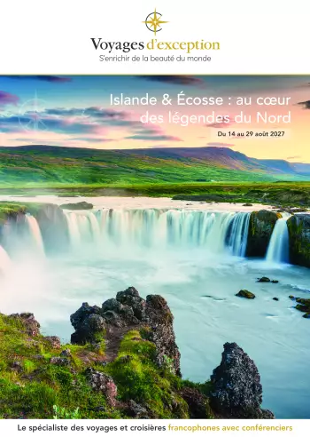 Couverture de la brochure du voyage Islande & &Eacute;cosse : au c&oelig;ur des l&eacute;gendes du Nord