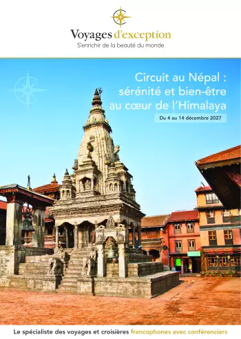 Couverture de la brochure du voyage Circuit accompagn&eacute; au N&eacute;pal : au c&oelig;ur de l'Himalaya