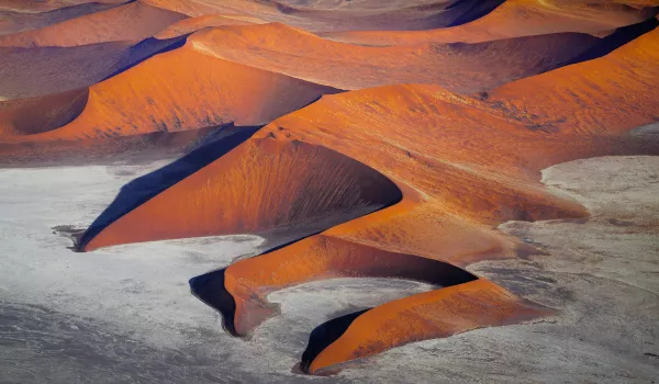 Survol de Sossusvlei (nombre de places limitées) - Walvis Bay (excursion optionnelle hors forfait)