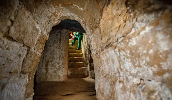 Visites des tunnels de Cu chi