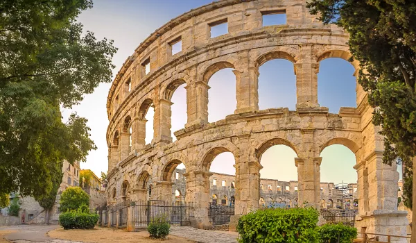 Jour 7 | Rovinj :  Pula et son amphithéâtre