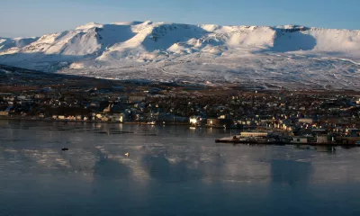 Akureyri Islande Bandeau