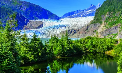 Glacier Mendenhall, Juneau - Alaska