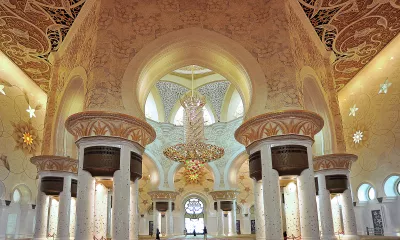 Grande mosquée Sheikh Zayed, Abou Dabi - Émirats arabes unis