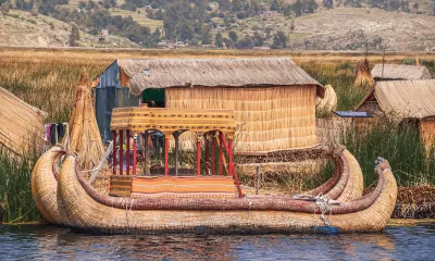 Puno / Lac Titicaca / îles Uros Titinos / Puno