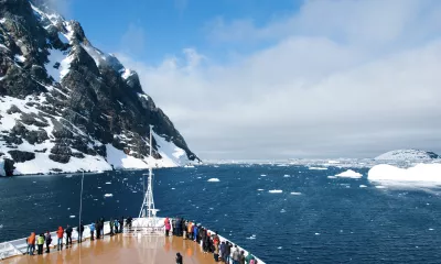 Navigation en Péninsule Antarctique et passage du cercle polaire
