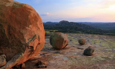 La tombe de Cecil Rhodes (Zimbabwe)