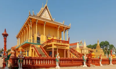 Visite du village d'Angkor Ban et l'île de la soie (Cambodge)