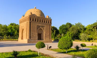Boukhara, le mausolée des Samanides (Ouzbékistan)