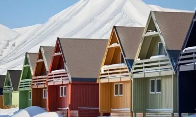 Longyearbyen / Ville de retour