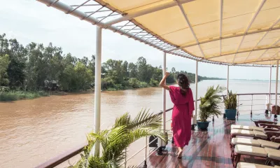 Siem Reap - Route vers Kampong Cham - Embarquement (Cambodge)
