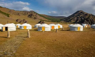 Paysages du Khangai et pause thermale