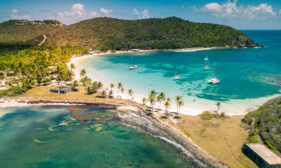 Journée plage dans les Grenadines