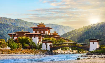 La vallée de Punakha, joyau du Bhoutan