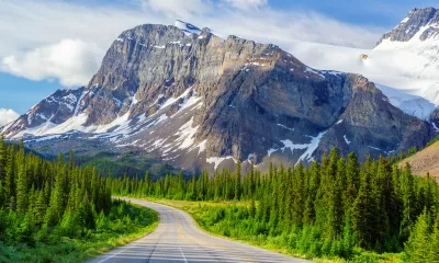 La spectaculaire route des Glaciers jusqu'à Banff