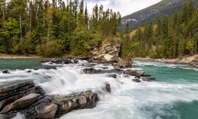 Le long du fleuve Fraser jusqu'à Vancouver