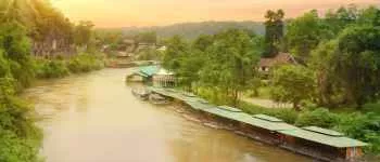 Croisière sur la rivière Kwai et trésors du Siam