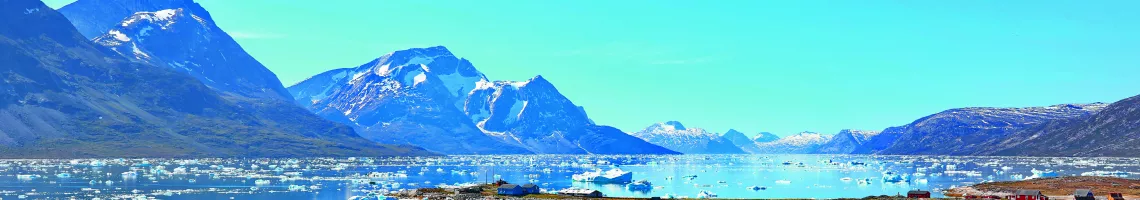 Pics et glaciers du Groenland