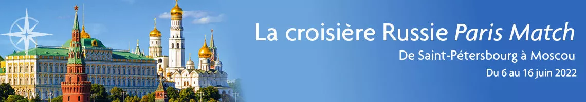 Regards sur la Russie de Saint-Pétersbourg à Moscou avec Paris Match