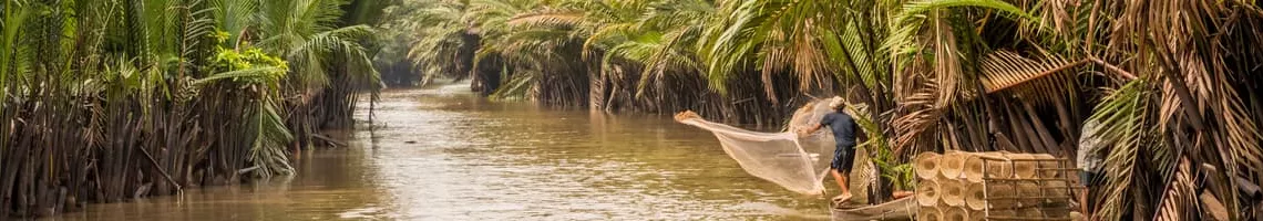 Au fil du Mékong, du Vietnam au Cambodge