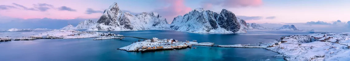 Les Fjords de Norvège, la beauté de l'hiver