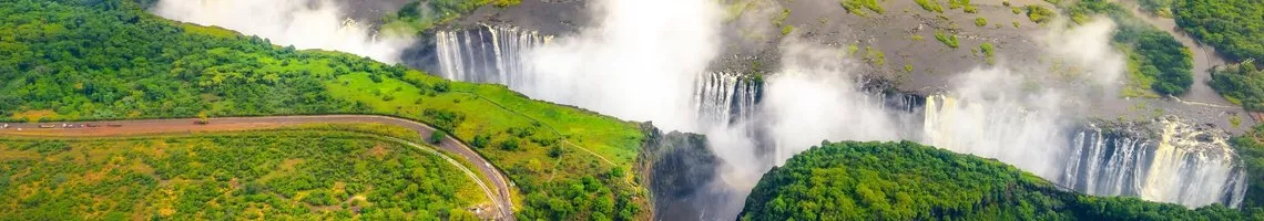 De l'Afrique du Sud aux Chutes Victoria en train de luxe