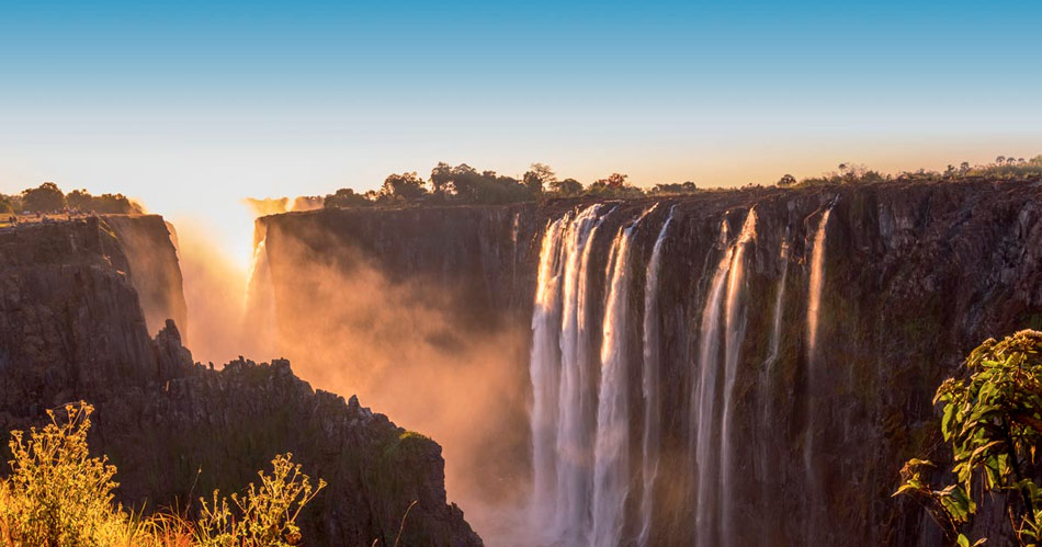 Admirer les chutes Victoria