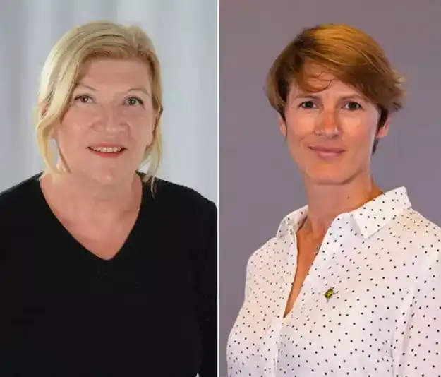 Chantal Forest et Vanessa Fleury, les guides pr&eacute;sents lors de croisi&egrave;res sur le mythique fleuve d'Asie du Sud-Est