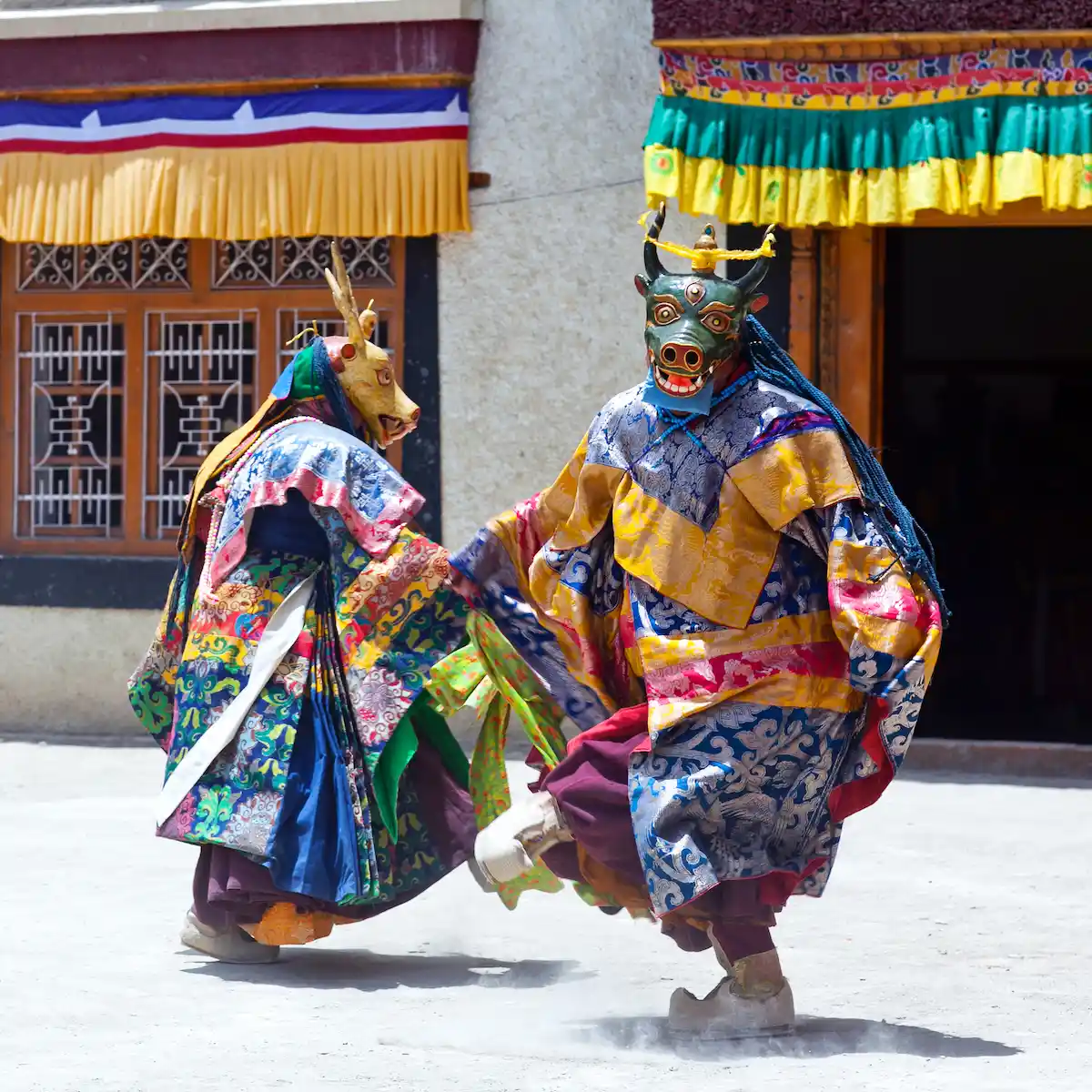 Danses masquées du Thimphu Tshechu