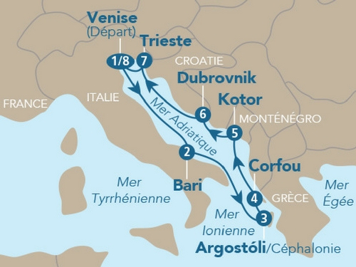 Croisière en mer Adriatique avec Version Femina (2018)
